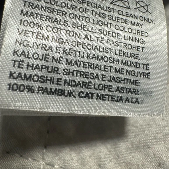 Men's H&M Atelier Suede Tote Bag Brown Large Minimalist Leather Shopper A/W 2025 - Picture 5 of 12